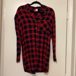 H&M Divided plaid SA Clara Oswald shirt